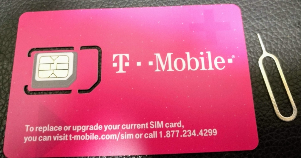 T Mobile SIM カード 12日間データ使い放題