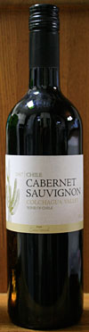 Chilean Cabernet Sauvignon(チリ産カベルネソーヴィニヨン):赤ワイン:チリ