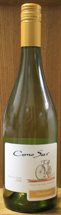 Cono Sur Chardonnay(コノスル　シャネドネ):白ワイン:チリ