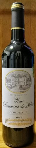 Vieux Domaine de Bloin 2016 ヴュー ドメーヌ ド ブロワン : 赤ワイン : フランス