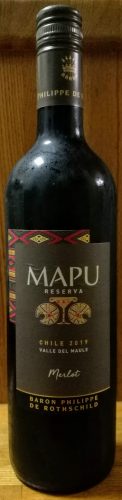 Mapu Reserva Merlot 2019 マプ レゼルヴァ メルロ : 赤ワイン : チリ