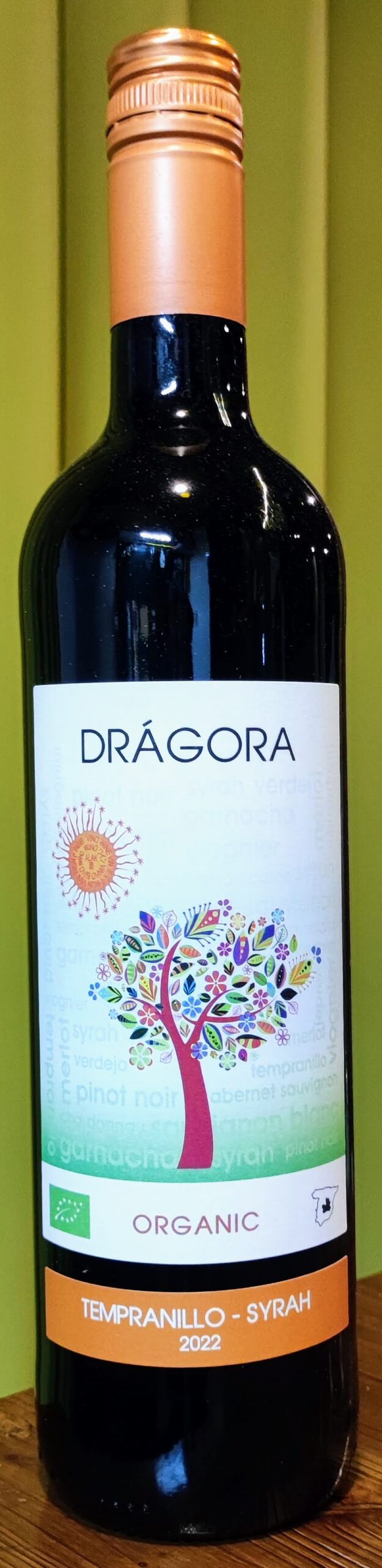 ドラゴラ オーガニック テンプラニーリョ シラー(Dragora Tempranillo Syrah)