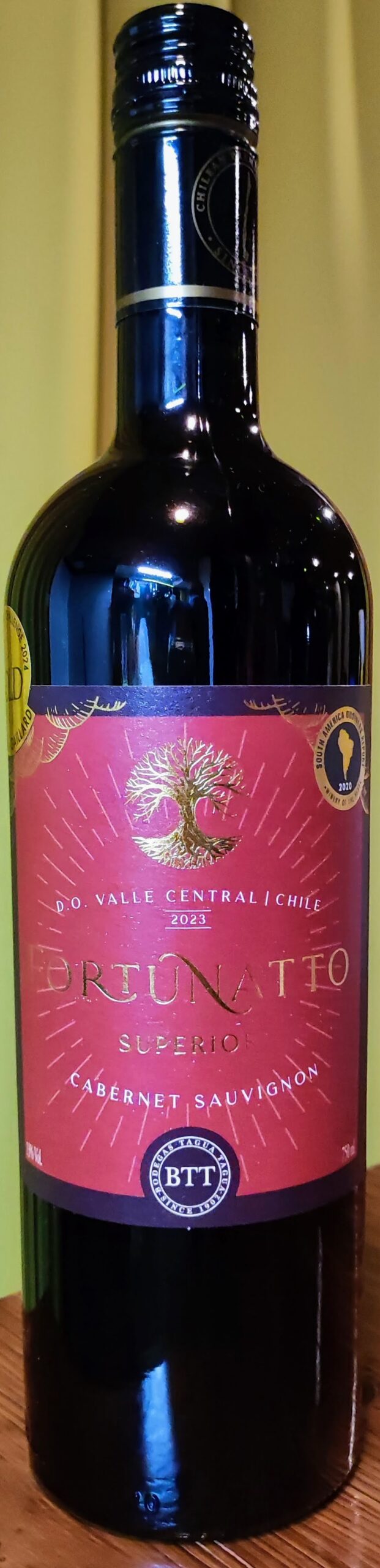 ォルトゥナート カベルネ ソーヴィニヨン スペリウール(Fortunatto Cabernet Sauvignon Superior)