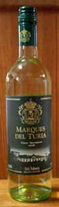 Marques Del Turia Blanco(マルケス デ トゥーリア ブランコ):白ワイン:スペイン