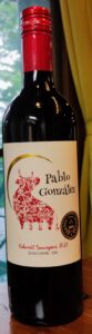 パブロ ゴンサレス カベルネ ソーヴィニヨン(Pablo González Cabernet Sauvignon):赤ワイン:チリ